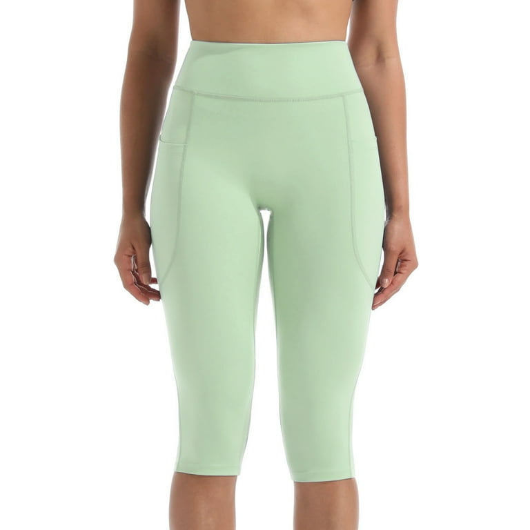 NELEUS Women's High Waist Capri Yoga Leggings with Pockets – Tummy Control, Squat Proof, Moisture-Wi | AmazPromo