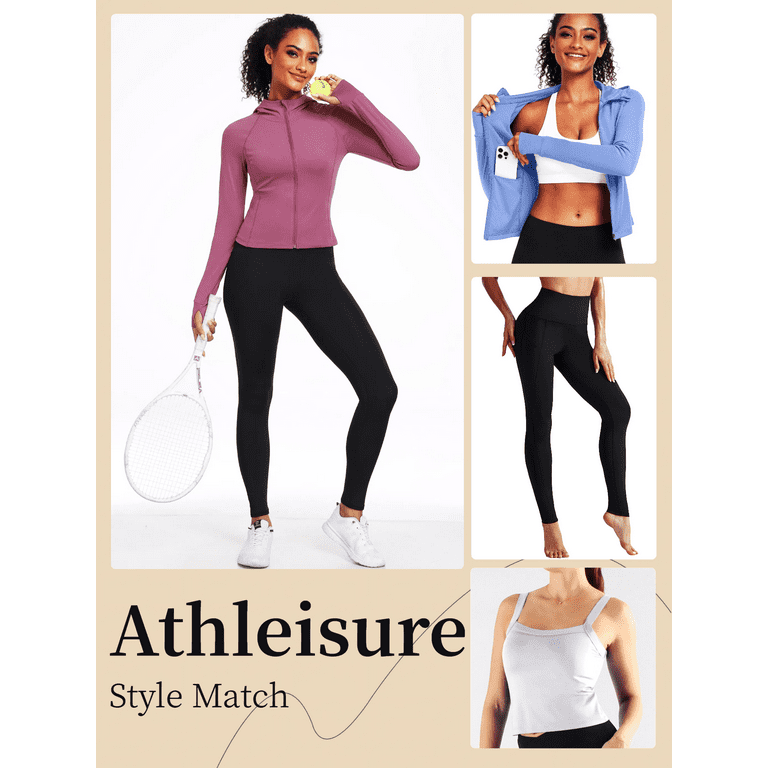 NELEUS Women's High Waist Workout Leggings with Side Pockets – 3-Pack Tummy Control Yoga Pants, extra image