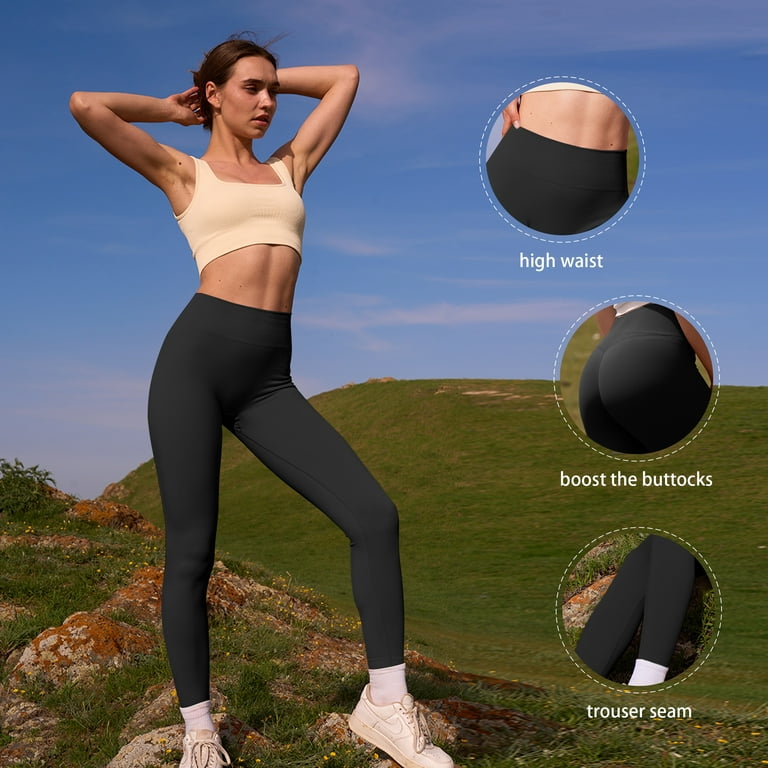 OQQ Seamless High Waist Leggings for Women – Butt Lifting Workout Tights for Yoga, Gym & Everyday extra image