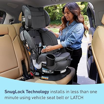 Graco Turn2Me 3-in-1 Convertible Car Seat – Rotating Seat, Rear-Facing, Forward-Facing & Highback Bo extra image