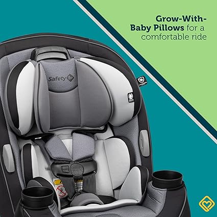 Safety 1st Grow and Go Slim Convertible Car Seat – All-in-One Rear, Forward & Booster Seat (5-100 lb | AmazPromo