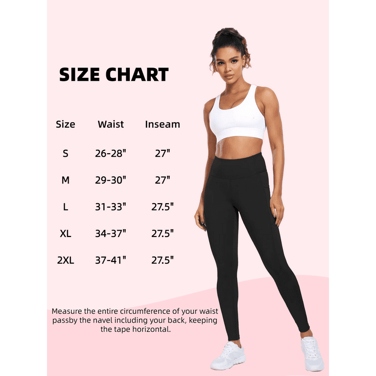 NELEUS Women's High Waisted Yoga Leggings with Pockets – Buttery Soft, Tummy Control, Ankle Length W | AmazPromo