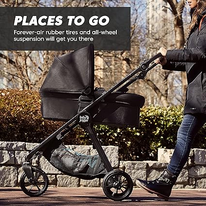 Baby Jogger City Mini GT2 All-Terrain Stroller – Black | Compact Fold, Adjustable Handlebar, Hand Br | AmazPromo