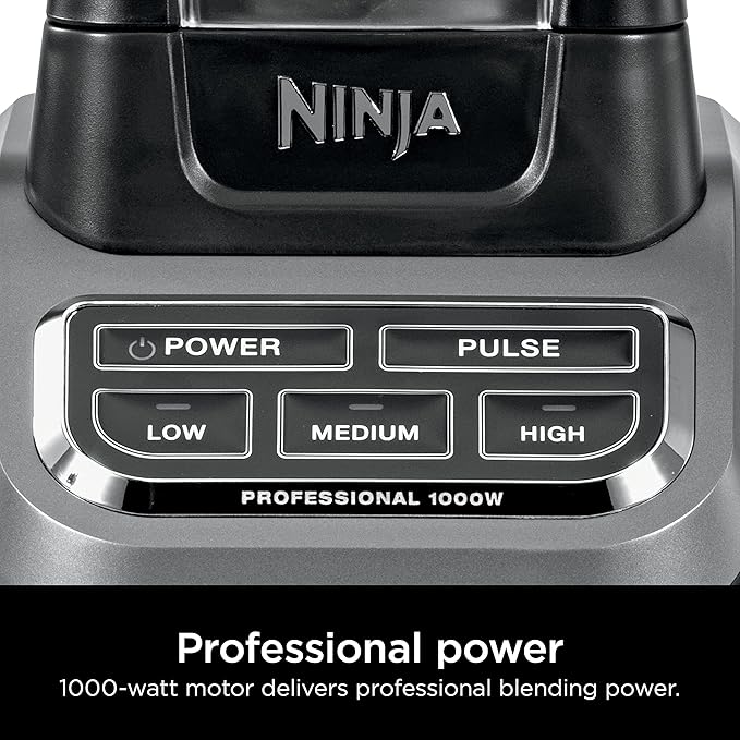 Ninja BL610 Professional 1000-Watt Blender – Total Crushing Technology for Smoothies, Ice & Frozen F | AmazPromo