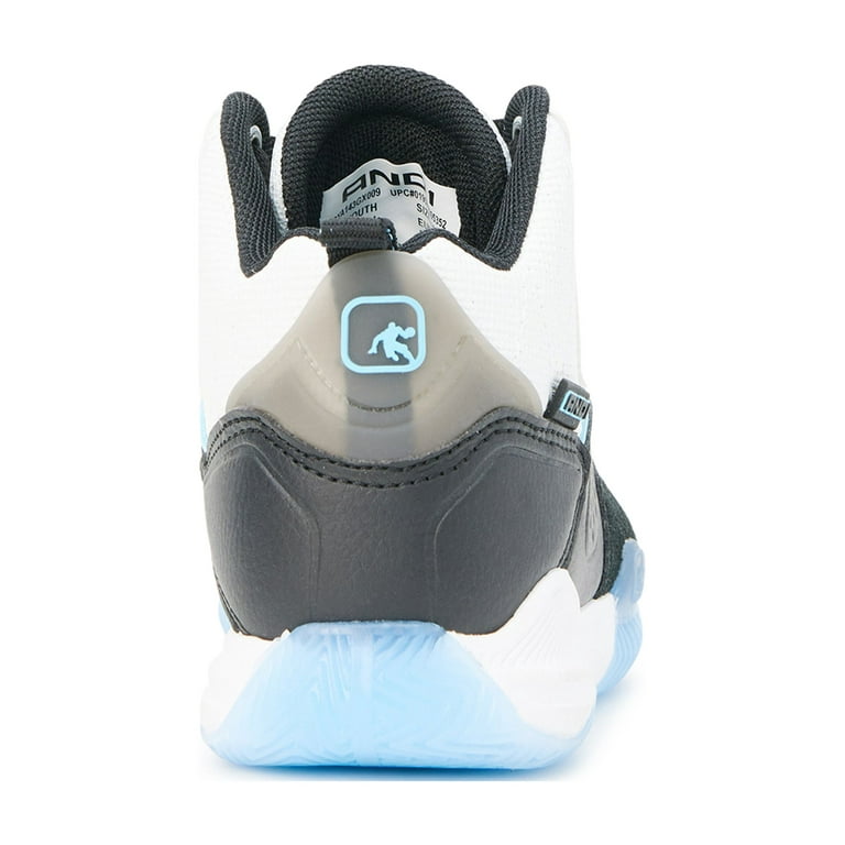 AND1 Kids’ Basketball Sneakers – Retro Style Lace-Up Shoes for Boys & Girls, Indoor/Outdoor Non-Mark extra image