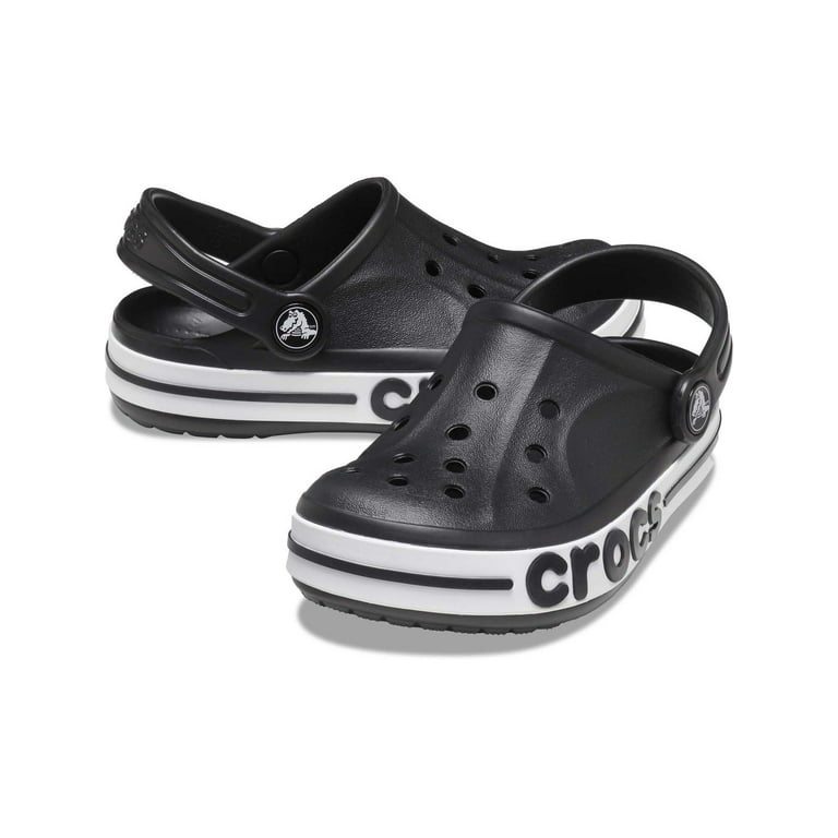 Crocs Bayaband Clogs for Toddlers & Kids – Lightweight Waterproof Slip-On Shoes with Secure Heel | AmazPromo
