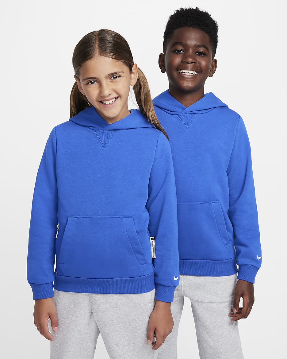 Nike Standard Issue Big Kids’ Dri-FIT Basketball Hoodie – Fleece Pullover for Warmth, Comfort & Cour | AmazPromo