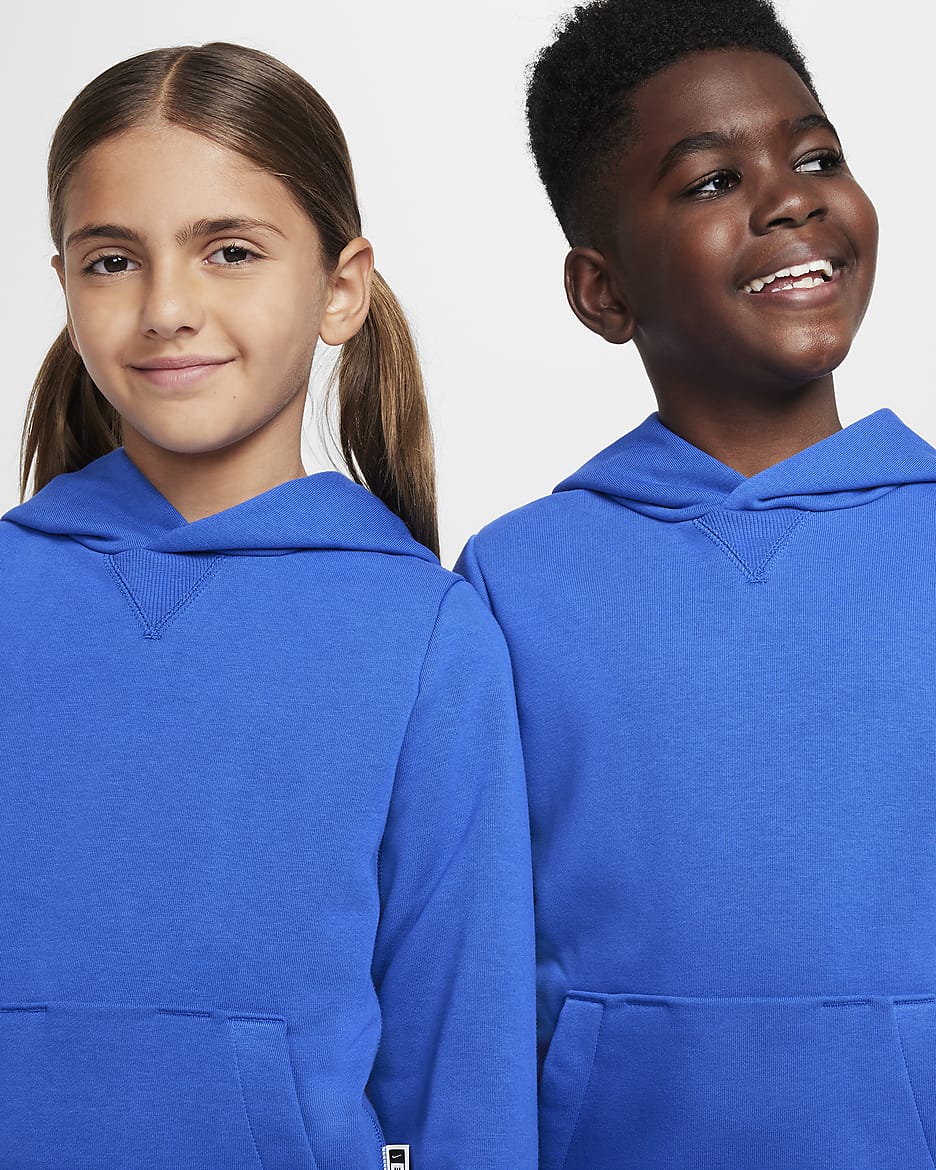 Nike Standard Issue Big Kids’ Dri-FIT Basketball Hoodie – Fleece Pullover for Warmth, Comfort & Cour | AmazPromo