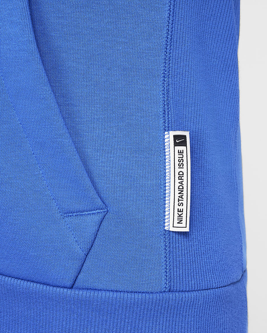 Nike Standard Issue Big Kids’ Dri-FIT Basketball Hoodie – Fleece Pullover for Warmth, Comfort & Cour | AmazPromo