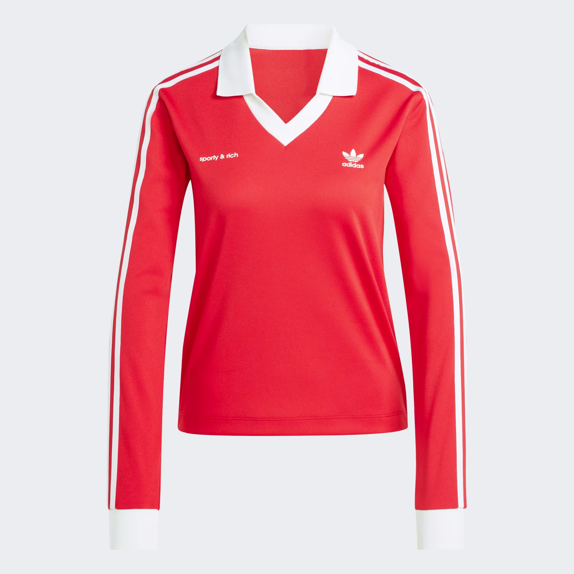 Sporty & Rich Long Sleeve Soccer Jersey – Retro-Inspired Wellness Club Shirt with Premium Streetwear | AmazPromo