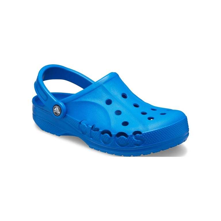 Crocs Baya Unisex Clogs Berry – Lightweight Waterproof Slip-On Sandals with Ventilation for Beach | AmazPromo