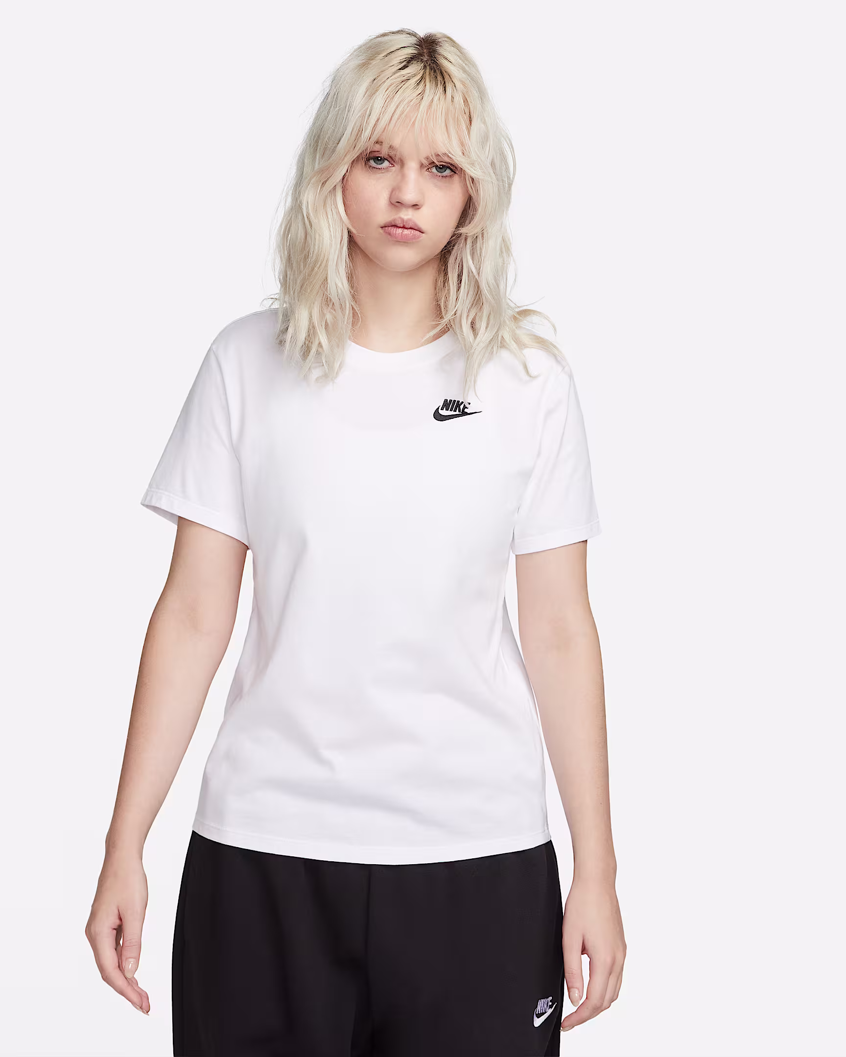 Nike Sportswear Club Essentials Women’s T-Shirt – Soft Cotton Everyday Tee with Classic Swoosh Style | AmazPromo