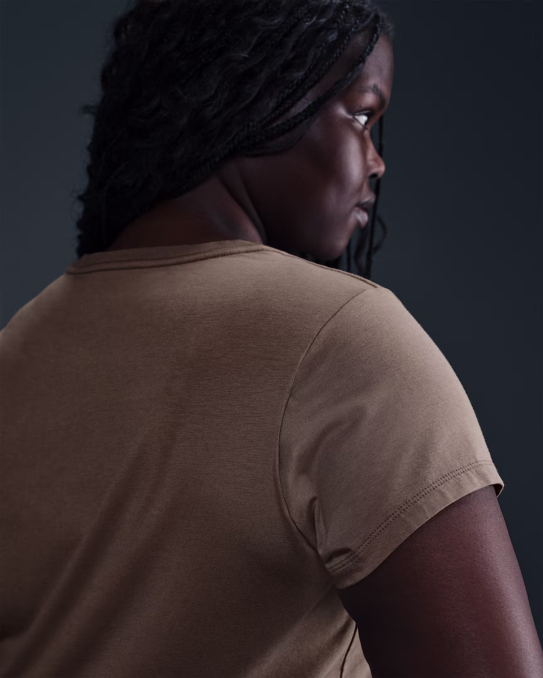 Nike Sportswear Chill Knit Plus Size Women’s Cropped T-Shirt – Ultra-Soft Ribbed Tee for Laid-Back C | AmazPromo