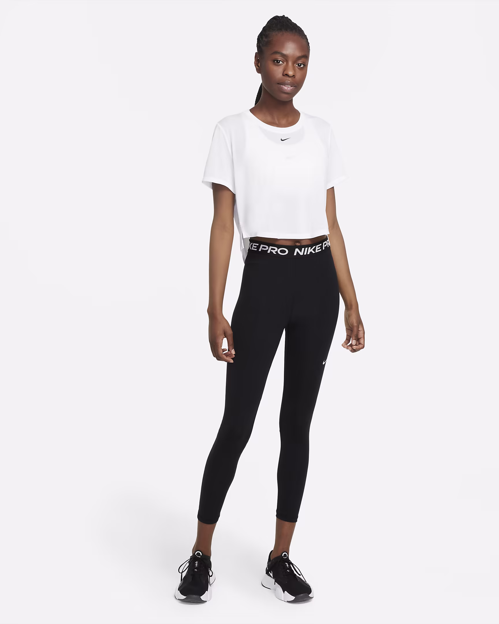 Nike Dri-FIT One Women’s Cropped Workout Top – Breathable, Sweat-Wicking Tee for Training, Yoga & Ev | AmazPromo