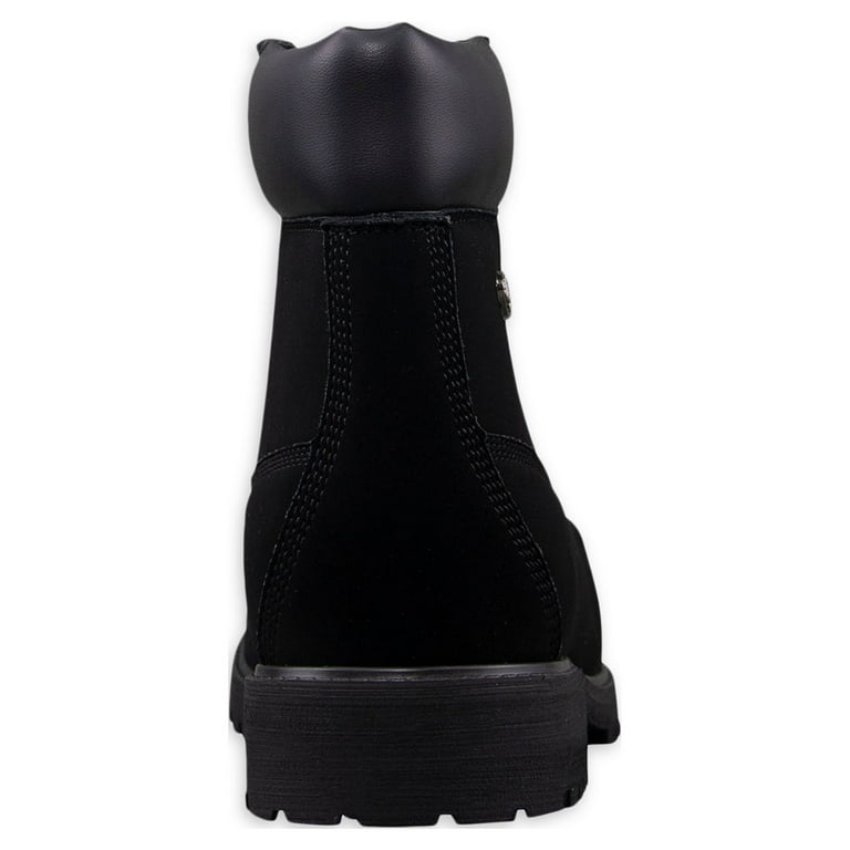 Lugz Men's Waterproof Work Boots 6-Inch Hudson – Classic All-Terrain Hiking & Outdoor Boots for Men | AmazPromo