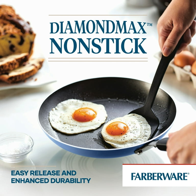 Farberware 24-Piece Nonstick Cookware Set with Utensils – Easy Clean Aluminum Pots and Pans | AmazPromo