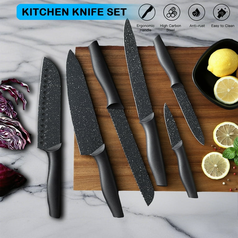 McCook 12-Piece Granite Kitchen Knife Set – Ultra Sharp German Stainless Steel Knives with Blade extra image