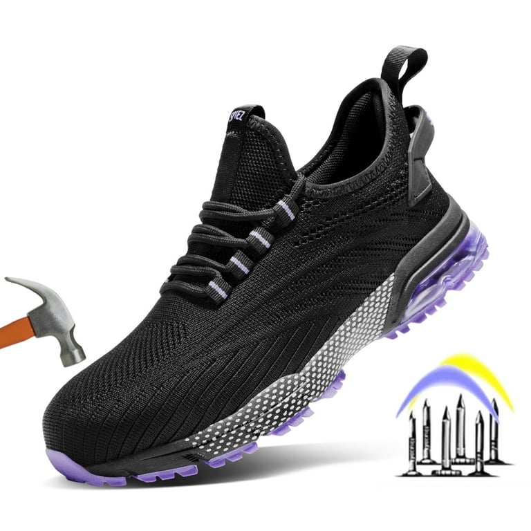 SPIEZ® Ultra-Light Composite Toe Safety Sneakers for Men & Women | ASTM/EN ISO Certified Work Shoes | AmazPromo