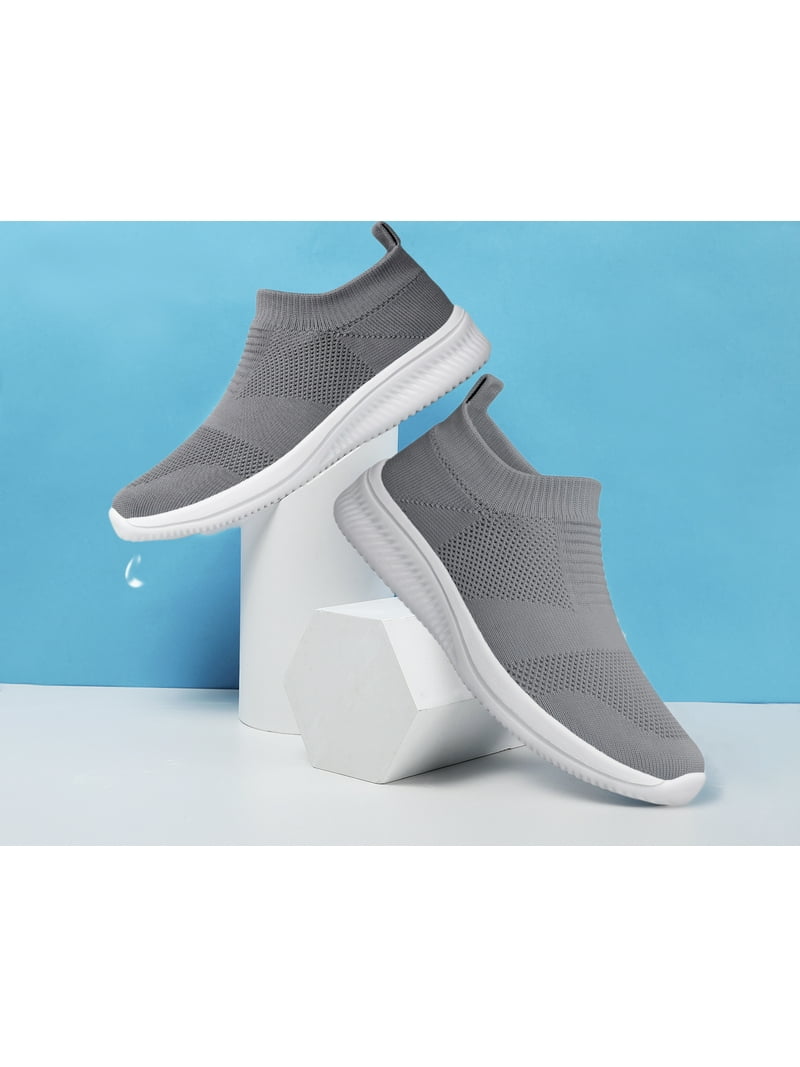 ADQ Men's Slip-On Walking Sneakers – Lightweight, Breathable Mesh, Non-Slip Casual Shoes for All-Day extra image