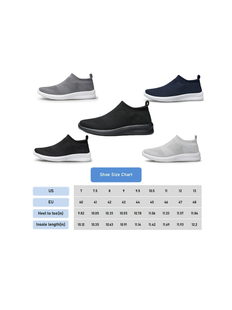 ADQ Men's Slip-On Walking Sneakers – Lightweight, Breathable, Non-Slip Mesh Shoes for All-Day extra image