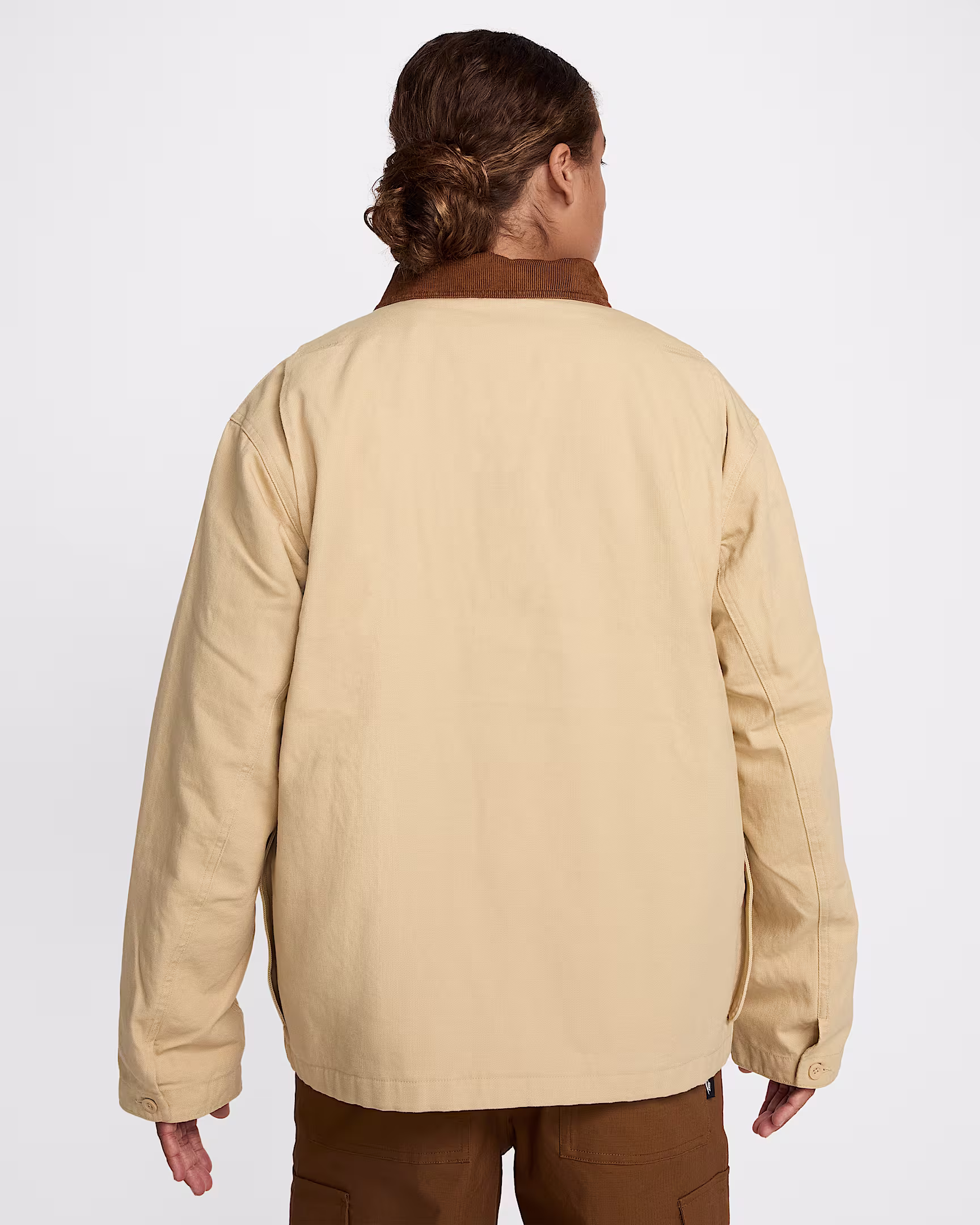 Nike Life Men’s Flannel-Lined Barn Coat – Vintage-Inspired Canvas Jacket with Soft Flannel Warmth an extra image