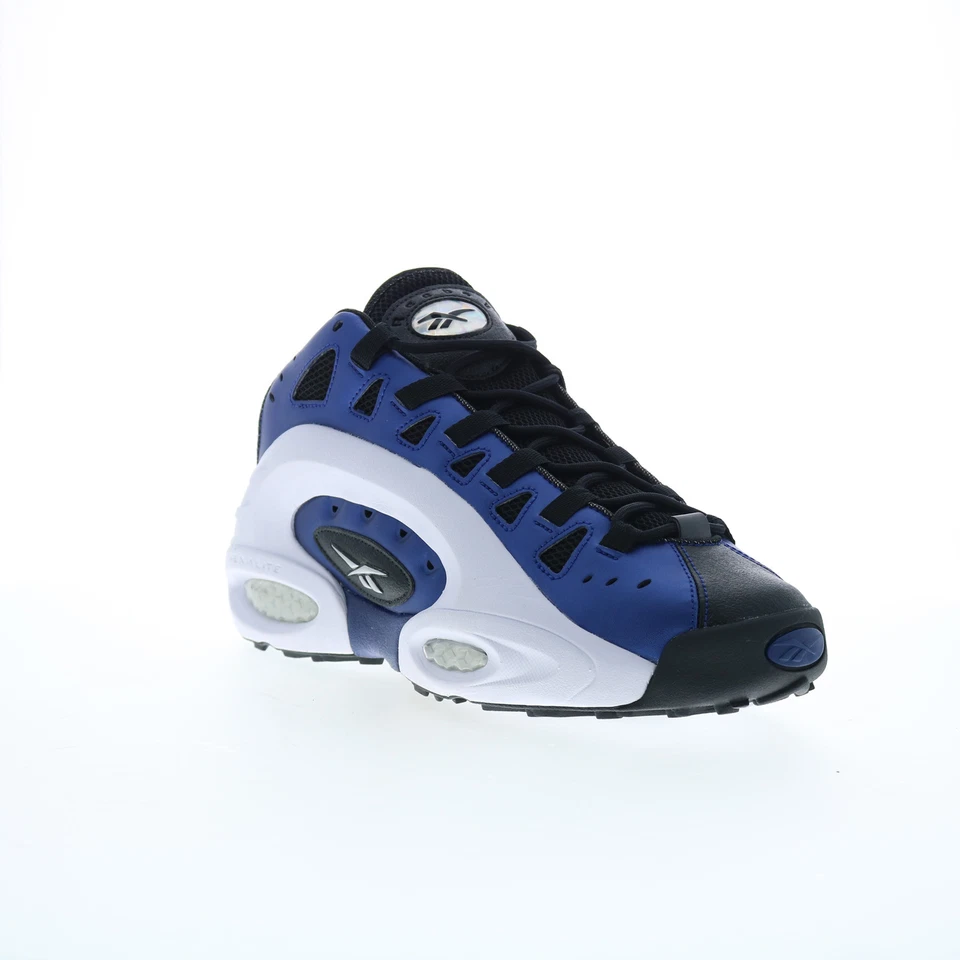 Reebok ES22 Club Men’s Basketball-Inspired Sneakers – Retro Athletic Style, Blue Synthetic Trainers extra image
