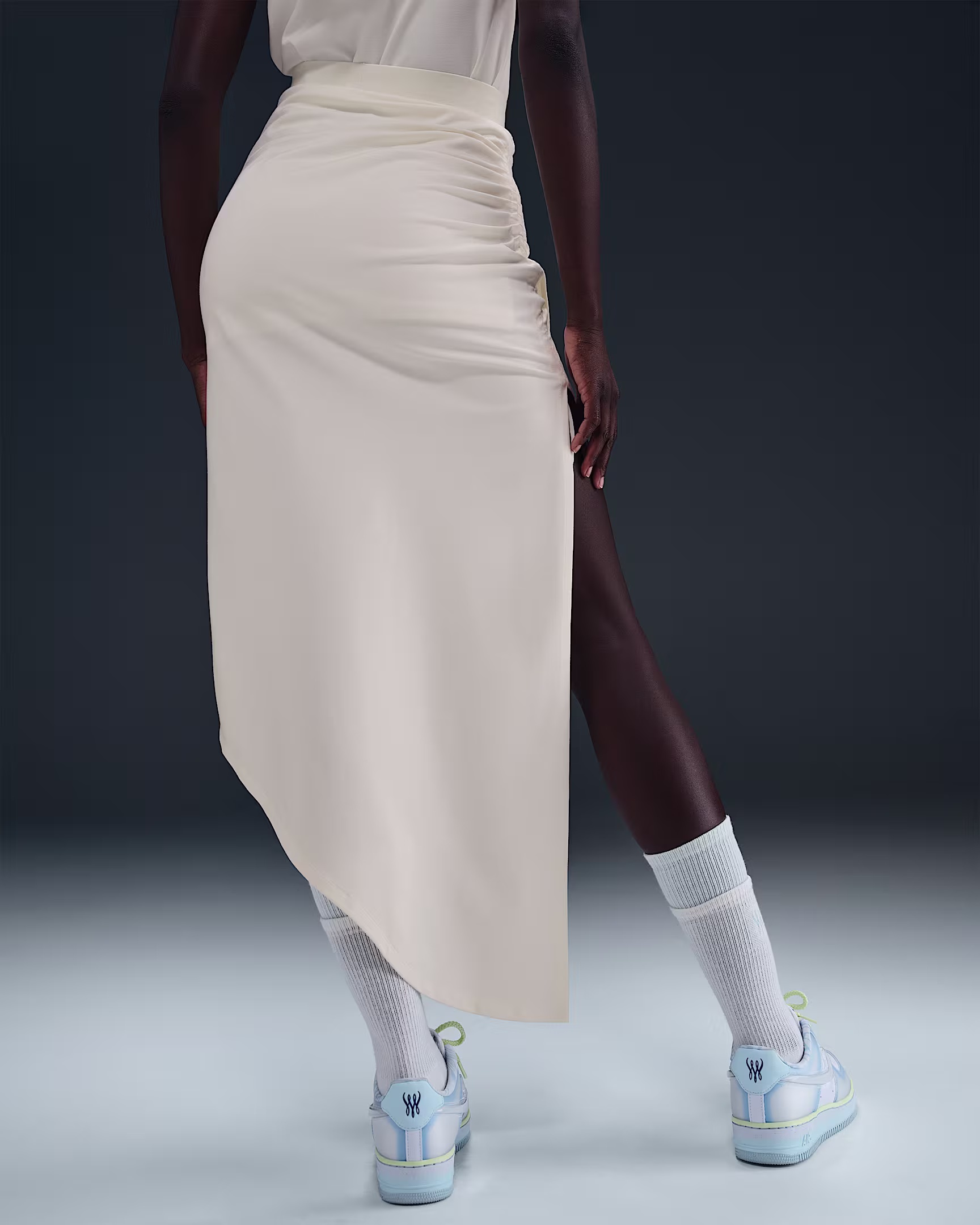 Serena Williams Design Crew Women’s High-Waisted Maxi Skirt – Bold Statement Fashion with Elegant Fl extra image