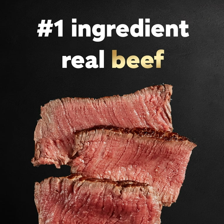 Cesar Classic Loaf in Sauce Wet Dog Food Variety Pack, Beef & Steak Flavors – 3.5 oz Trays | AmazPromo