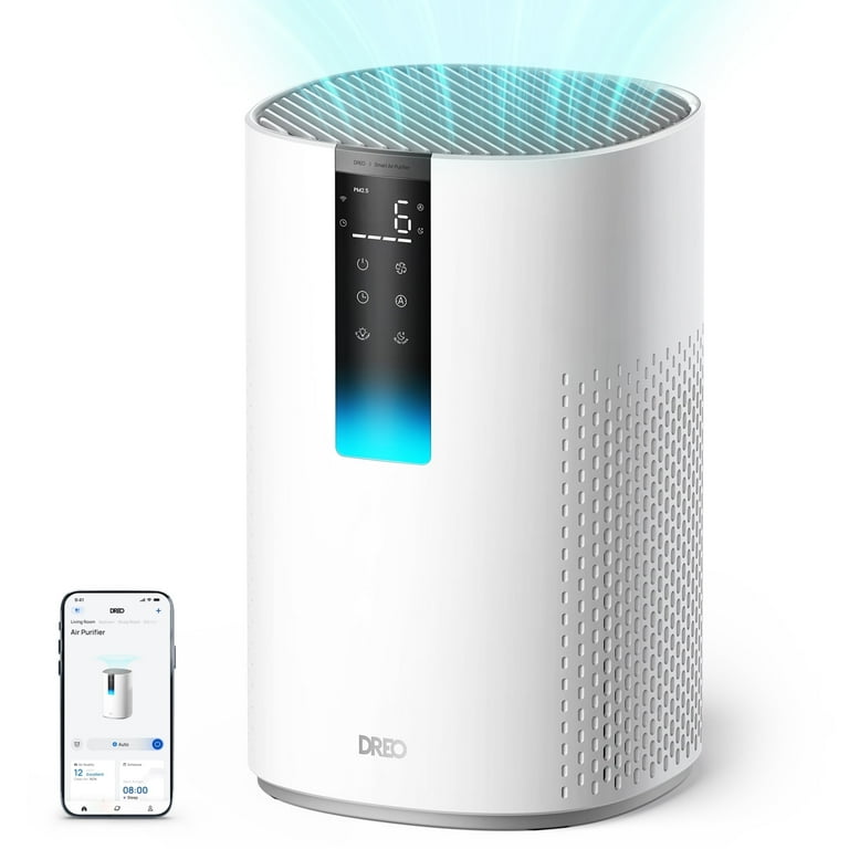 Dreo Smart HEPA Air Purifier for Home Large Room 1600 sq.ft – 5-Stage Filter, PM2.5 Display | AmazPromo