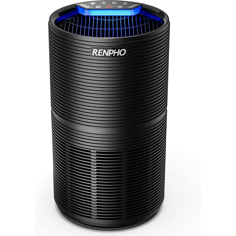 RENPHO H13 HEPA Air Purifier for Home – 5-Stage Filter System, Covers 240 Sq Ft, Removes 99.97% Dust | AmazPromo