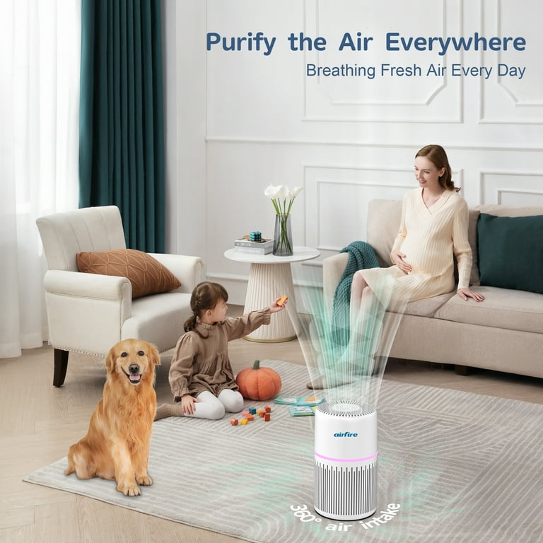 DR. J Professional HEPA Air Purifier for Large Rooms up to 1300 Sq Ft – High-Efficiency Air Cleaner extra image
