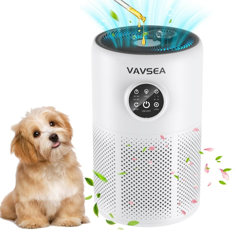 VAVSEA H13 HEPA Air Purifier for Large Rooms Up to 1300ft² – Ultra Quiet 20dB Sleep Mode, 3-Stage Fi | AmazPromo