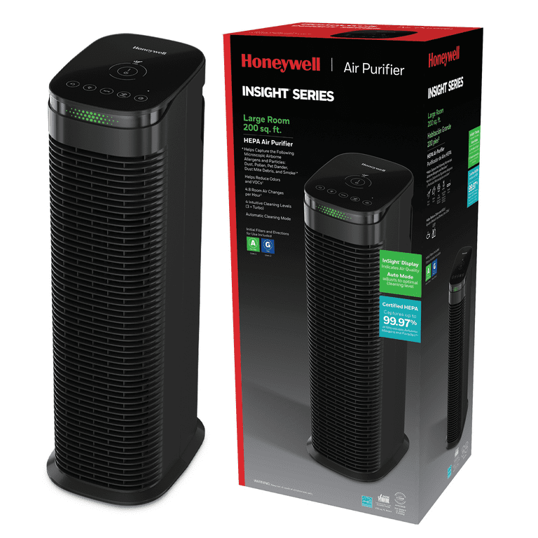 Honeywell HPA180 HEPA Air Purifier for Home – Smart Allergen Remover for Smoke, Dust, Pollen, Pet Da | AmazPromo
