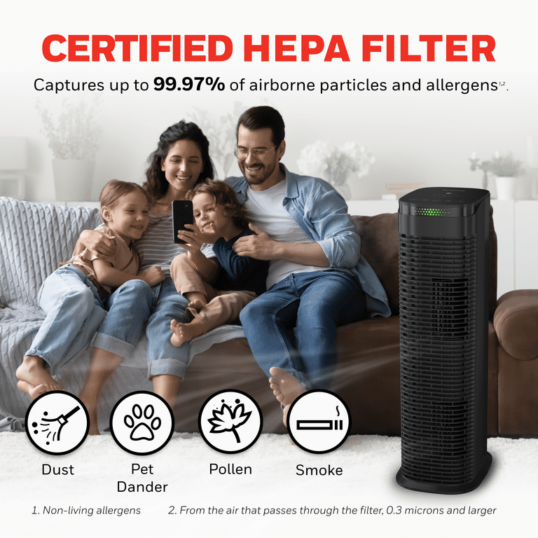 Honeywell HPA180 HEPA Air Purifier for Home – Smart Allergen Remover for Smoke, Dust, Pollen, Pet Da extra image