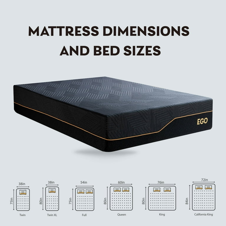 MLILY 14-Inch King Cooling Gel Memory Foam Mattress in a Box – Firm Support | Copper-Infused AeroFus extra image