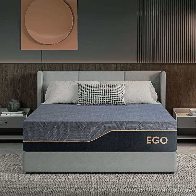MLILY Ego 14-Inch Queen Memory Foam Mattress with Cooling Gel | Medium Firm Bed-in-a-Box | Pressure extra image