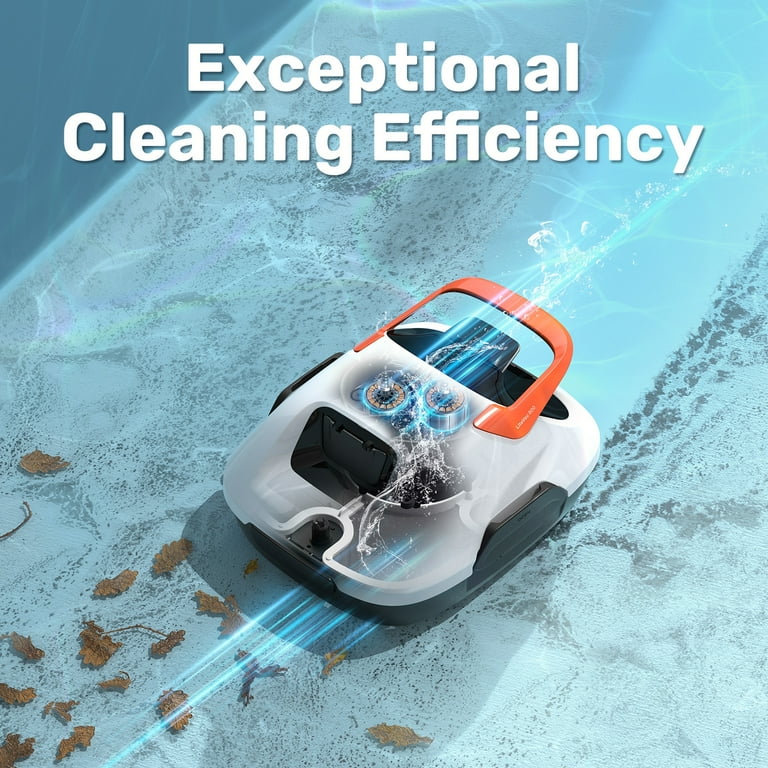 Gosvor Cordless Robotic Pool Vacuum Cleaner – Rechargeable Above Ground Pool Cleaner for Flat Floors extra image