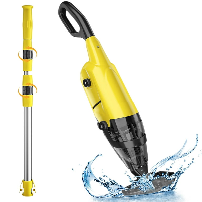 Efurden Cordless Pool Vacuum for Above Ground Pools, Spas & Hot Tubs – 60 Min Rechargeable Handheld | AmazPromo