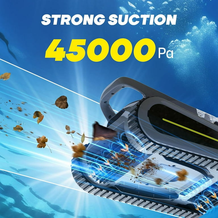 Seauto Crab Cordless Robotic Pool Cleaner – Smart Wireless Vacuum for In-Ground & Above-Ground Pools | AmazPromo