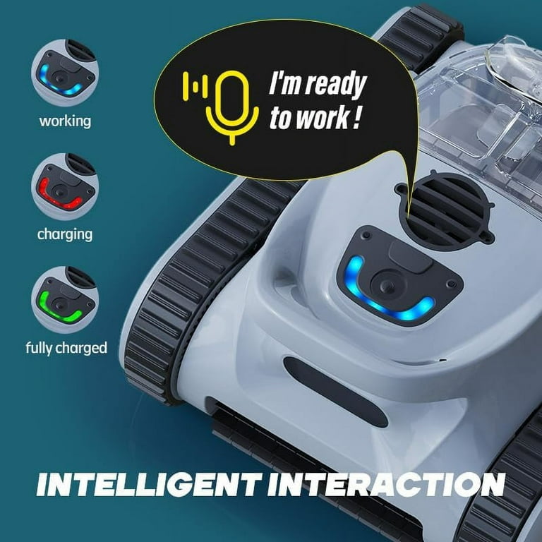 Seauto Crab Cordless Robotic Pool Cleaner – Smart Wireless Vacuum for In-Ground & Above-Ground Pools extra image