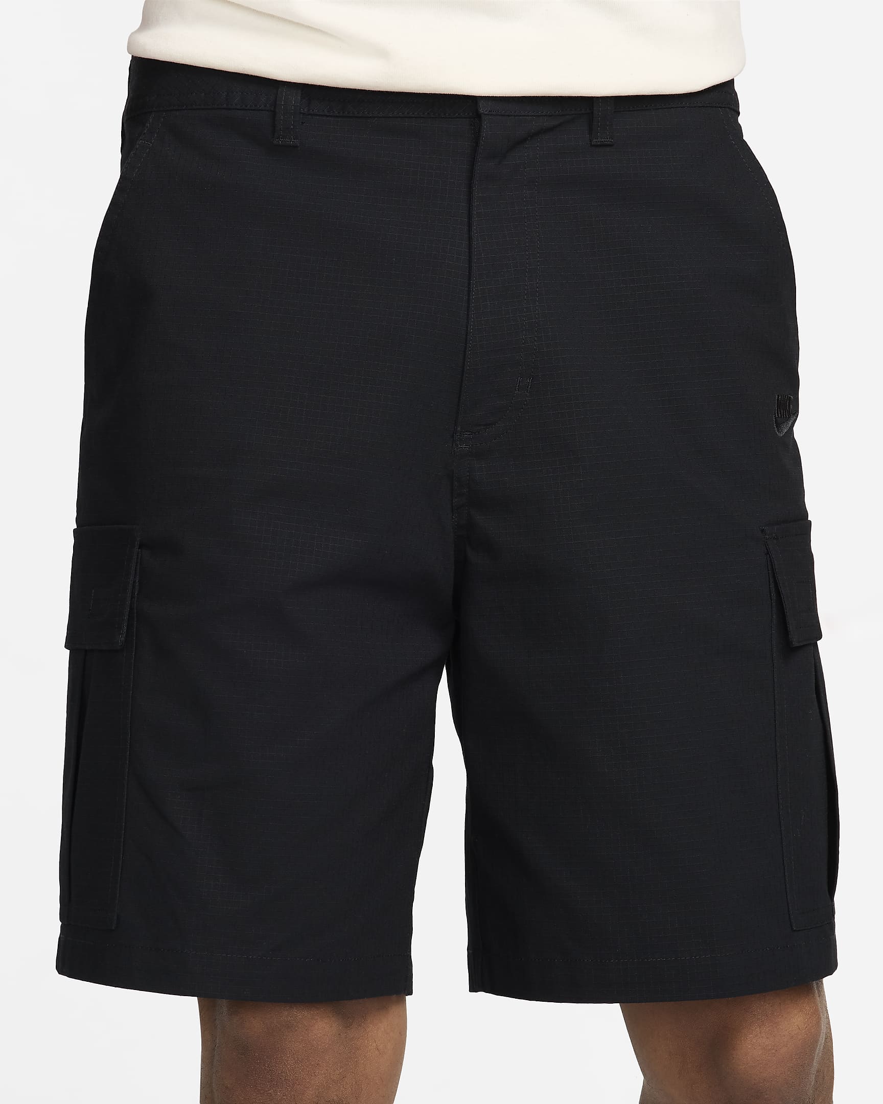 Nike Club Men's Stretch Cargo Shorts – Durable Ripstop Utility Style for Summer Streetwear & Casual | AmazPromo