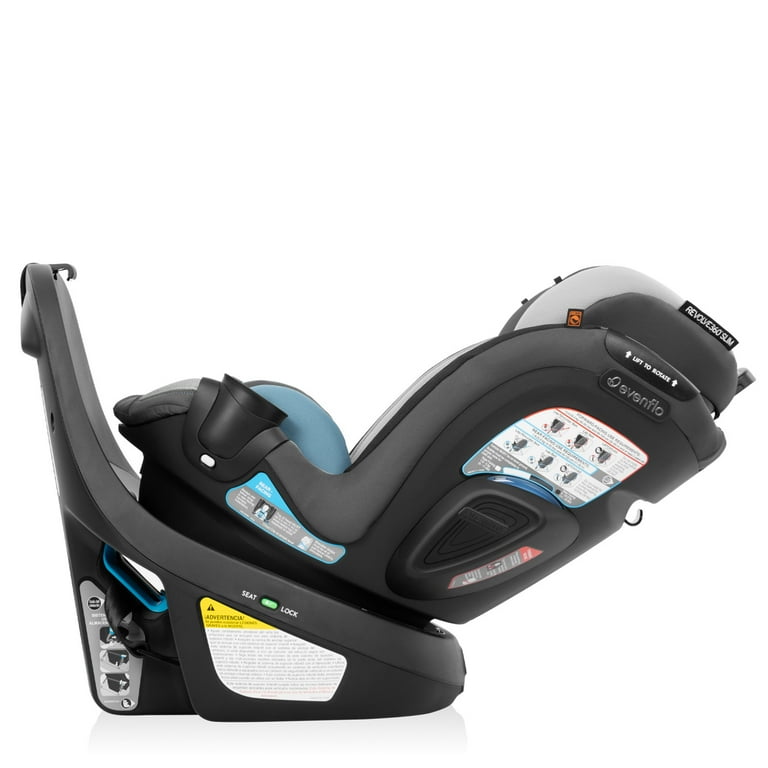 Evenflo Revolve360 Slim 2-in-1 Rotational Car Seat – 360° Swivel, Rear & Forward Facing, Compact Fit extra image