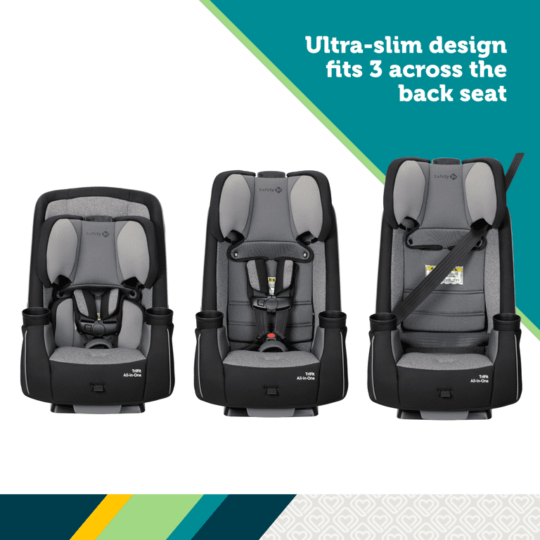 Safety 1st TriFit 3-in-1 Slim Convertible Car Seat – All-in-One Rear, Forward & Booster Modes, Fits extra image