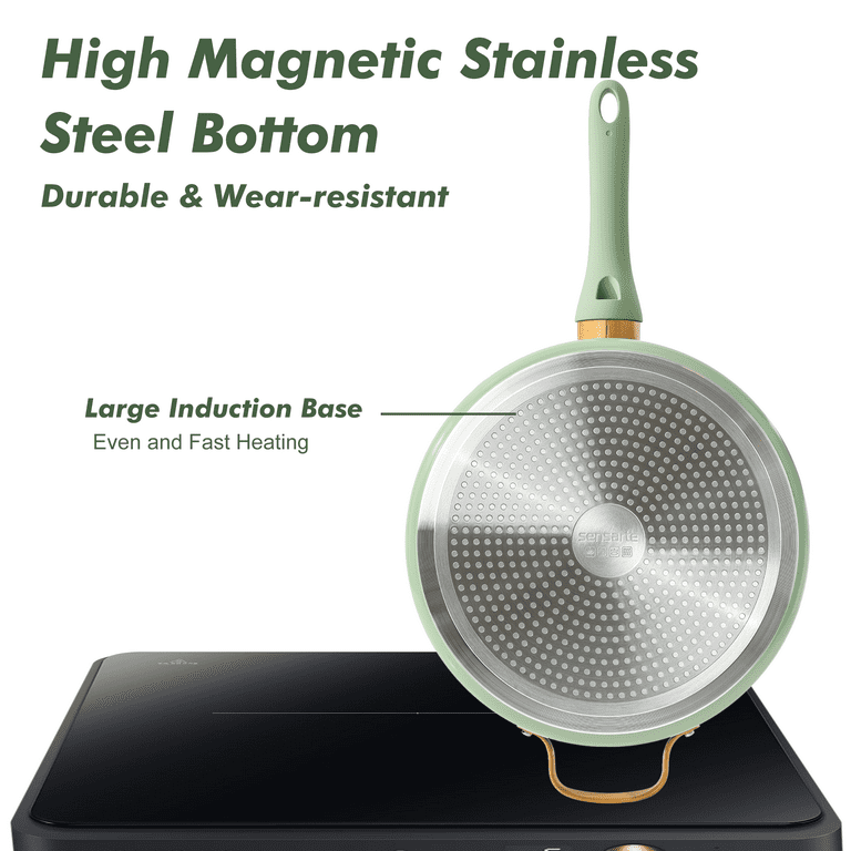 SENSARTE 18-Piece Nonstick Pots and Pans Set – Premium Induction Cookware Set, Heavy-Duty Cast Alumi extra image