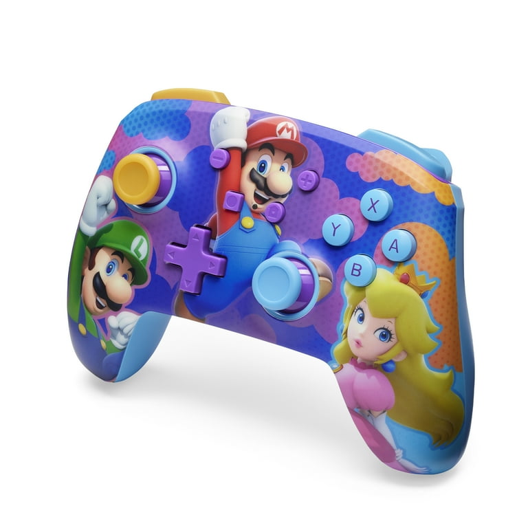 PowerA Enhanced Wireless Controller for Nintendo Switch – Color Splash Heroes, Bluetooth extra image