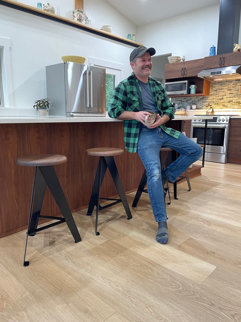 Custom Slat Room Divider | Modern Wooden Privacy Screen | Floor to Ceiling Partition Wall | Tension extra image