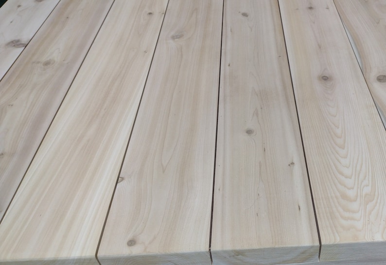 Amish Handmade White Cedar Picnic Table with Benches – Rustic Outdoor Dining Set for Patio | AmazPromo