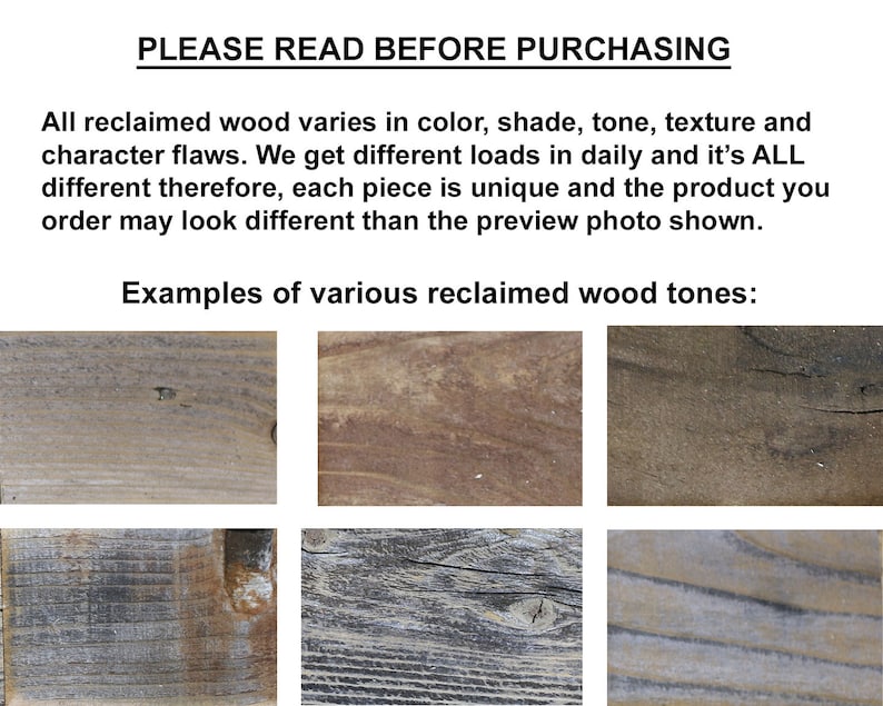 60" Rustic Reclaimed Wood Console Table | Three-Tier Entryway Table | Farmhouse Sofa Table with Shel extra image