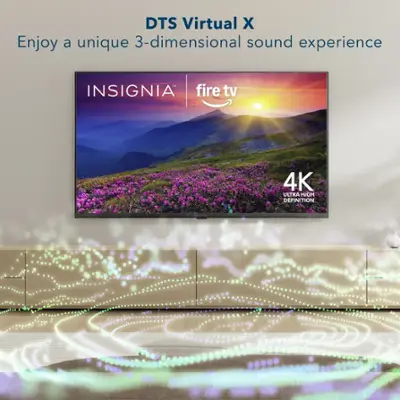 Insignia™ 55-Inch F50 Series 4K UHD Smart Fire TV with HDR10, Alexa Voice Remote & DTS Virtual-X | AmazPromo