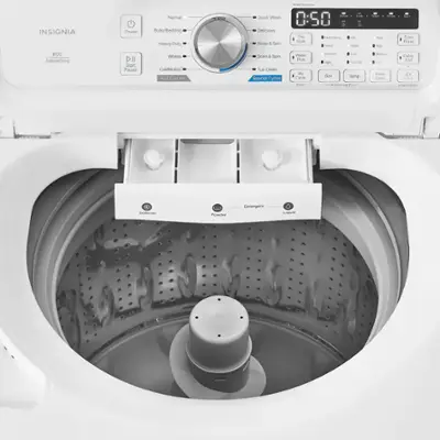 Insignia™ 4.1 Cu. Ft. Top Load Washing Machine with ColdMotion Technology, 10 Wash Cycles & Auto Sen extra image